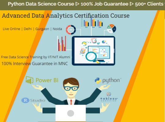 Data Science Training in Delhi, Shakarpur, Big Discounts and Assured 100% Job Placement