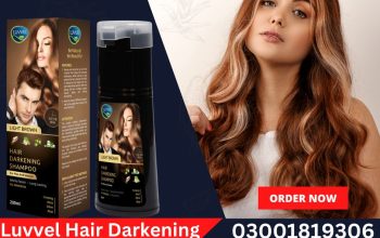 Luvvel Hair Darkening Shampoo Price In Karachi – 03001819306