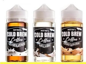 Nitro’s Cold Brew Coffee 100mL Vape Juice In Lahore-03001597100