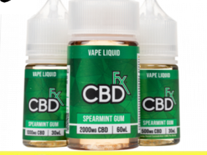 CBDFX SPEARMINT GUM VAPE JUICE 30ML In Pakistan-03001597100