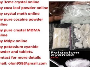 Supply Ephedrine hcl, Ketamine hcl, Heroin, LSD, Crystal Meth, pure MDMA, xtc and Cocaine online.