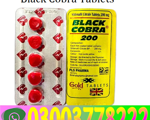 Black Cobra Tablets 120mg 125mg 150mg 200mg 250mg Price in Pakistan3003778222