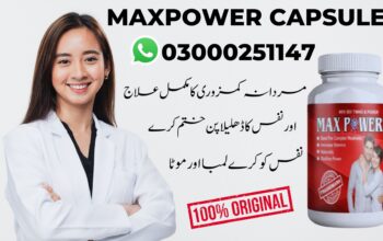 Maxpower Capsules in Pakistan