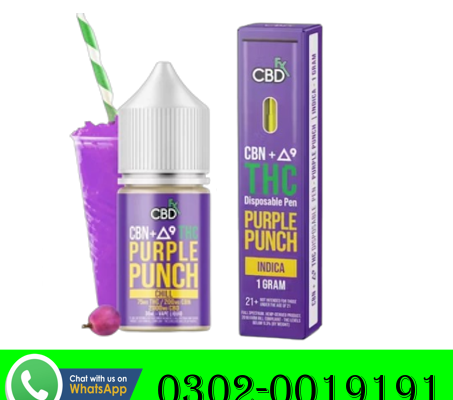 THC Vape Juice Purple Punch In Tando Allahyar 03020019191