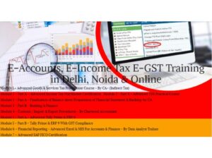 Accounting Course in Delhi, 110001 [ GST Update 2024] by SLA Accounting Institute, Taxation